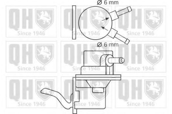 Imagine Pompa combustibil QUINTON HAZELL QFP145