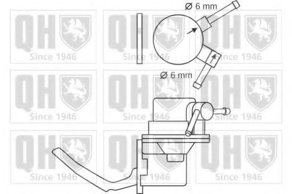 Imagine Pompa combustibil QUINTON HAZELL QFP177