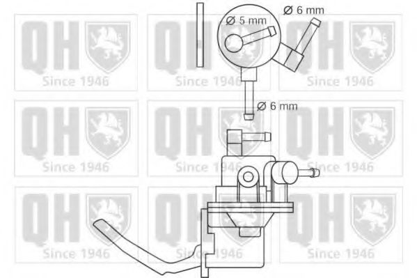 Imagine Pompa combustibil QUINTON HAZELL QFP178