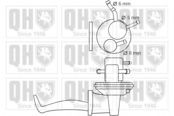 Imagine Pompa combustibil QUINTON HAZELL QFP202