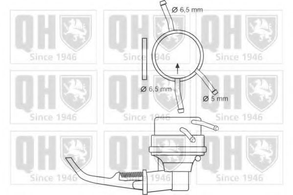 Imagine Pompa combustibil QUINTON HAZELL QFP227