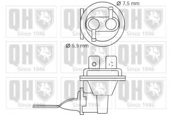 Pompa combustibil QUINTON HAZELL QFP267