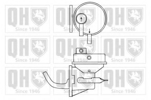 Imagine Pompa combustibil QUINTON HAZELL QFP314