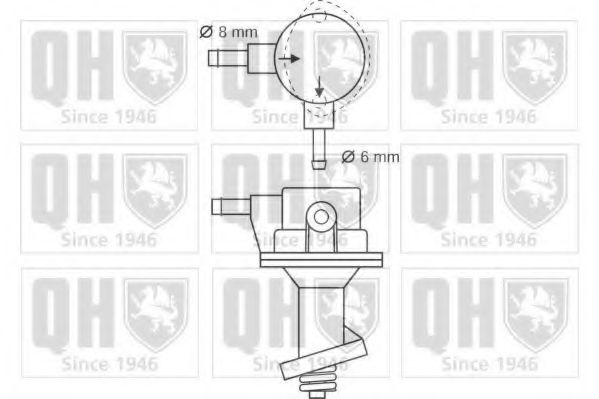 Imagine Pompa combustibil QUINTON HAZELL QFP75