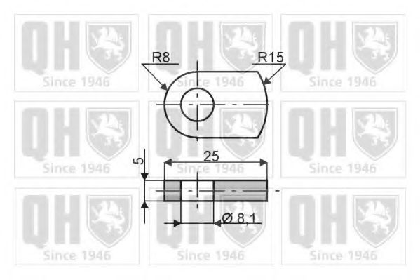 Imagine Amortizor portbagaj QUINTON HAZELL QTS128022