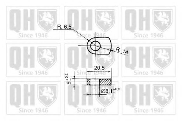 Imagine Amortizor portbagaj QUINTON HAZELL QTS128087