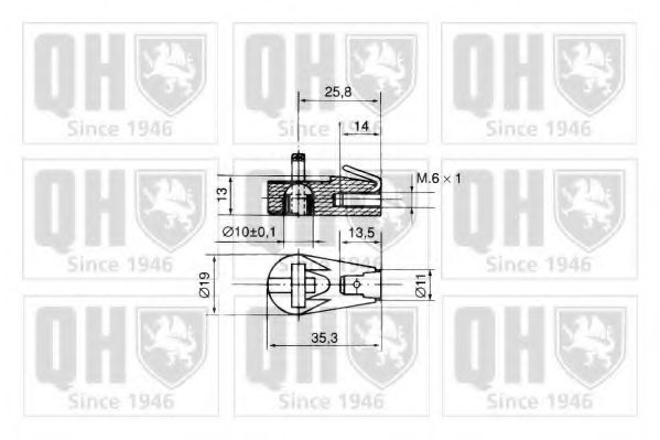 Imagine Amortizor portbagaj QUINTON HAZELL QTS840061