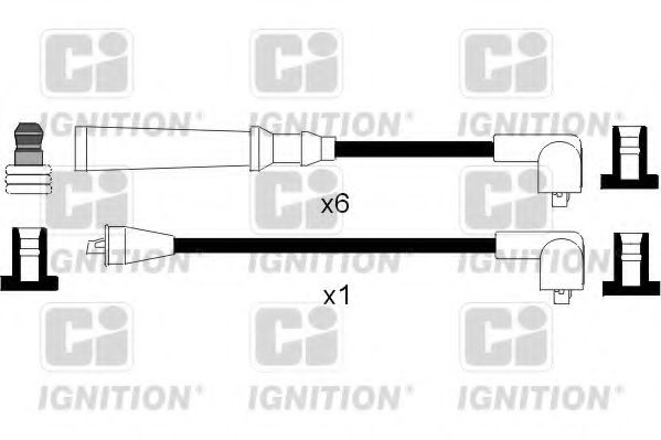 Imagine Set cablaj aprinder QUINTON HAZELL XC1014