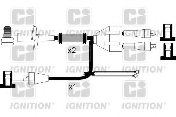 Imagine Set cablaj aprinder QUINTON HAZELL XC1052
