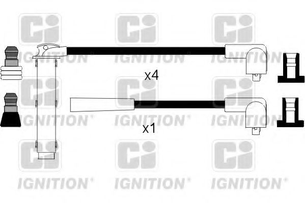 Imagine Set cablaj aprinder QUINTON HAZELL XC1053