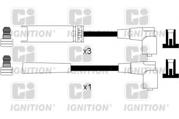 Imagine Set cablaj aprinder QUINTON HAZELL XC1080