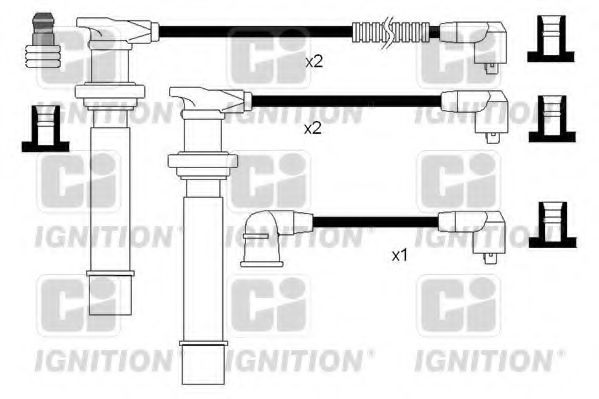 Imagine Set cablaj aprinder QUINTON HAZELL XC1223