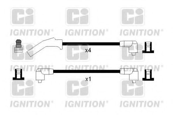 Imagine Set cablaj aprinder QUINTON HAZELL XC364