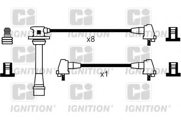 Imagine Set cablaj aprinder QUINTON HAZELL XC630