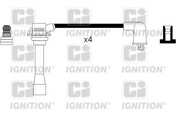 Imagine Set cablaj aprinder QUINTON HAZELL XC655