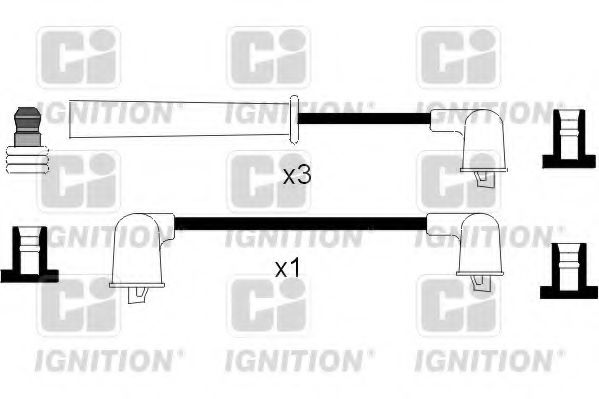 Imagine Set cablaj aprinder QUINTON HAZELL XC675