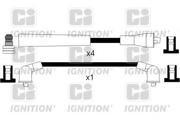 Imagine Set cablaj aprinder QUINTON HAZELL XC770