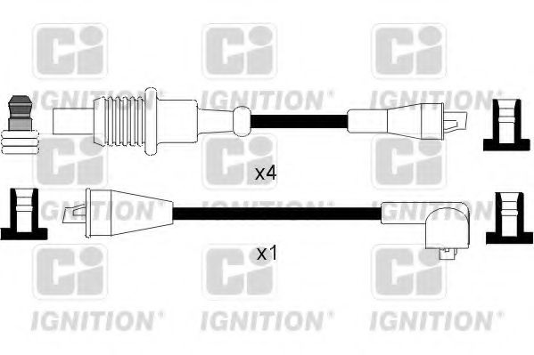 Imagine Set cablaj aprinder QUINTON HAZELL XC798