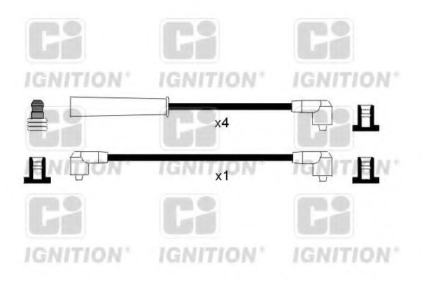 Imagine Set cablaj aprinder QUINTON HAZELL XC801