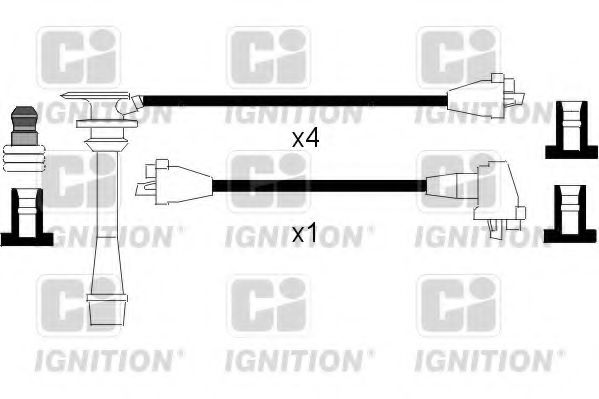 Imagine Set cablaj aprinder QUINTON HAZELL XC861