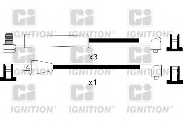 Imagine Set cablaj aprinder QUINTON HAZELL XC874