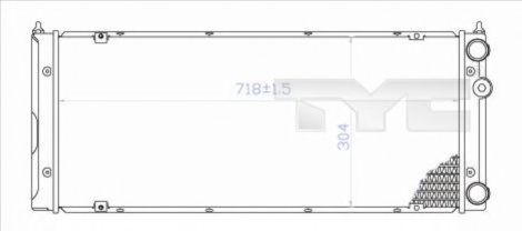 Imagine Radiator, racire motor TYC 737-0020