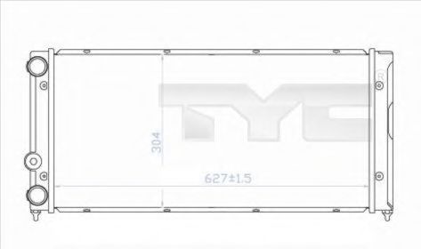 Imagine Radiator, racire motor TYC 737-0035