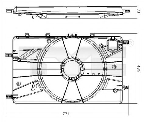 Imagine Suport, ventilator TYC 825-0017-1