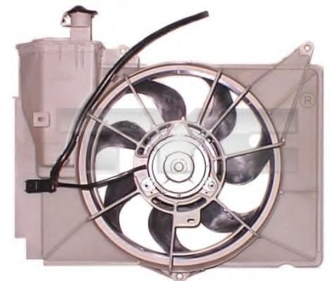 Imagine Ventilator, radiator TYC 836-1006