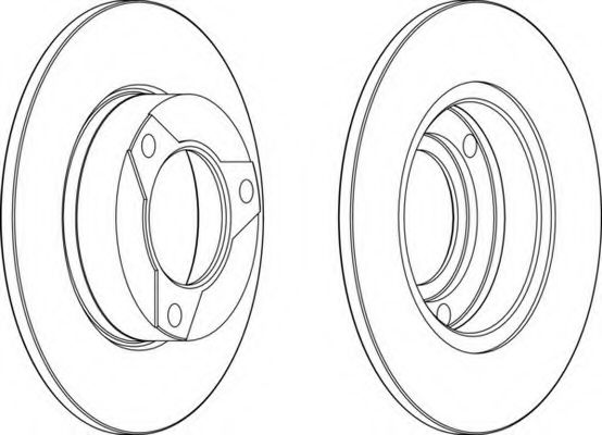 Imagine Disc frana FERODO DDF004