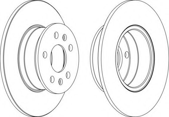 Imagine Disc frana FERODO DDF033