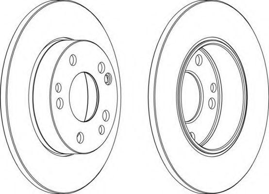 Imagine Disc frana FERODO DDF053