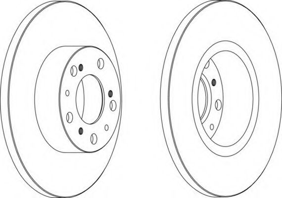 Imagine Disc frana FERODO DDF069