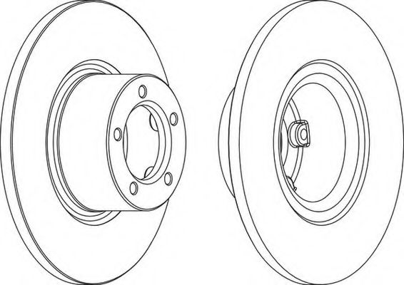 Imagine Disc frana FERODO DDF077