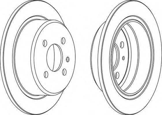 Imagine Disc frana FERODO DDF093