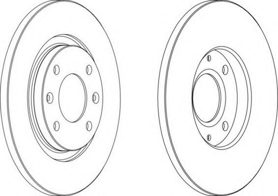 Imagine Disc frana FERODO DDF1000C-1