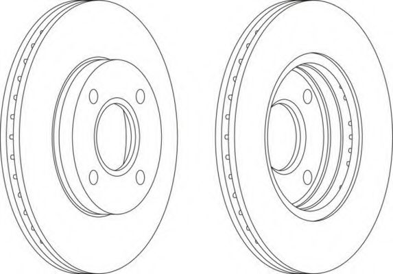 Imagine Disc frana FERODO DDF1072-1