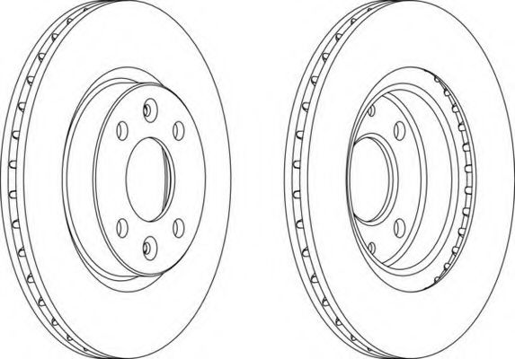 Imagine Disc frana FERODO DDF1096-1