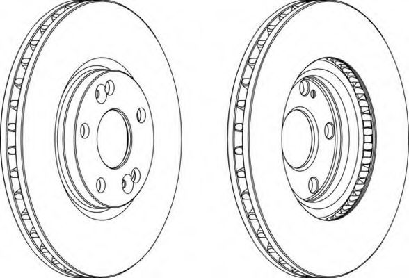 Imagine Disc frana FERODO DDF1143