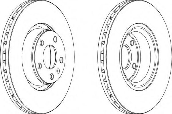 Imagine Disc frana FERODO DDF1277