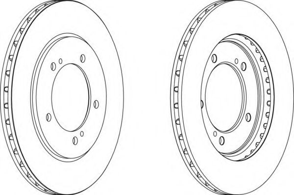 Imagine Disc frana FERODO DDF1282