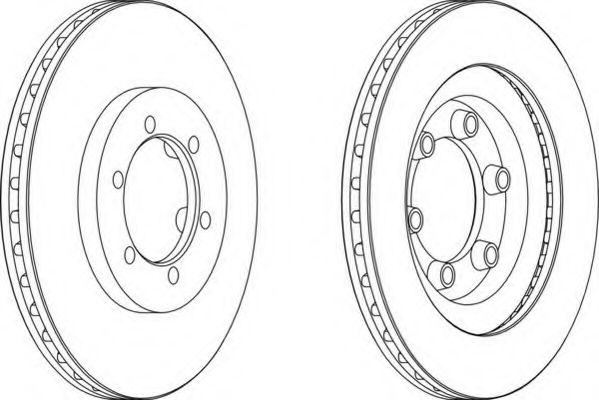 Imagine Disc frana FERODO DDF1346