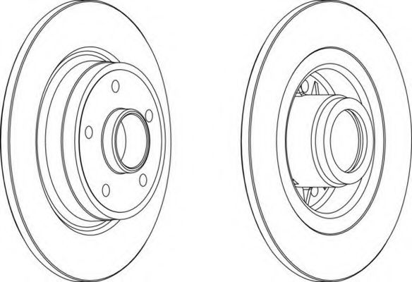 Imagine Disc frana FERODO DDF1364