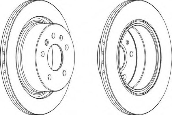 Imagine Disc frana FERODO DDF1366