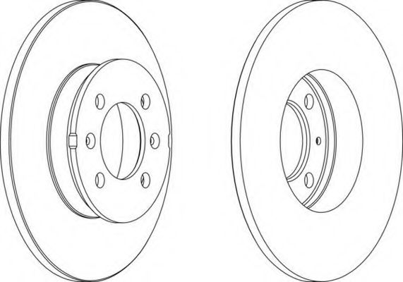 Imagine Disc frana FERODO DDF1373