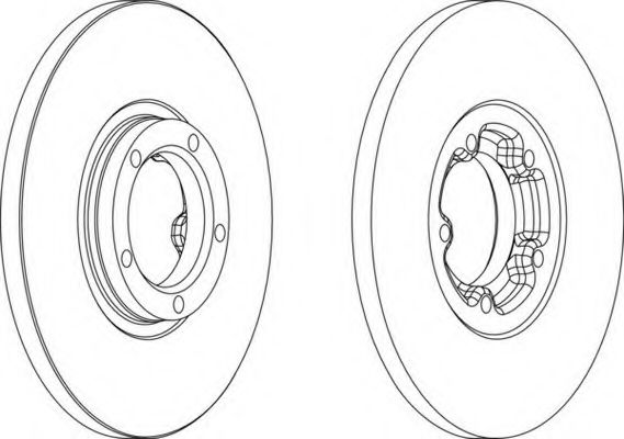 Imagine Disc frana FERODO DDF138