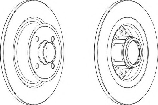 Imagine Disc frana FERODO DDF1381