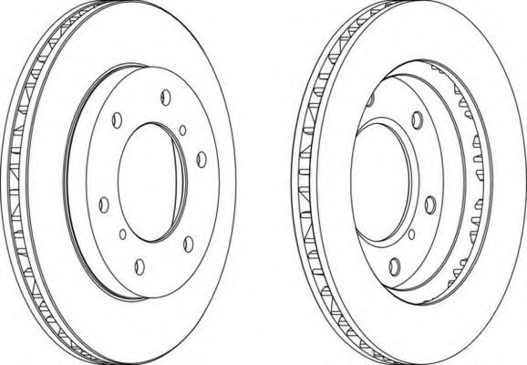 Imagine Disc frana FERODO DDF1384-1