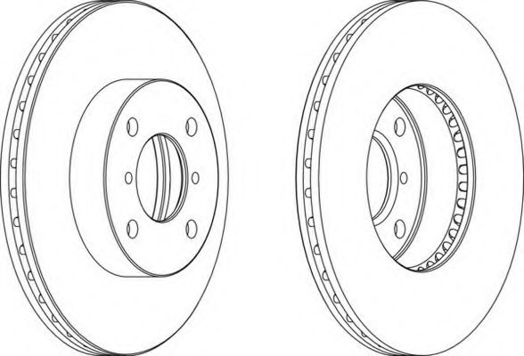 Imagine Disc frana FERODO DDF1396