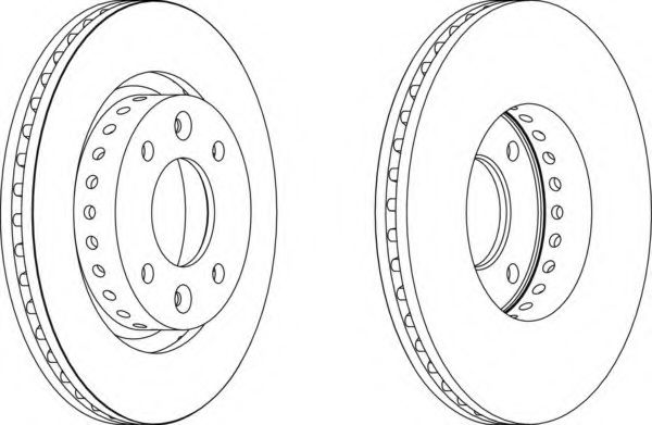 Imagine Disc frana FERODO DDF1397